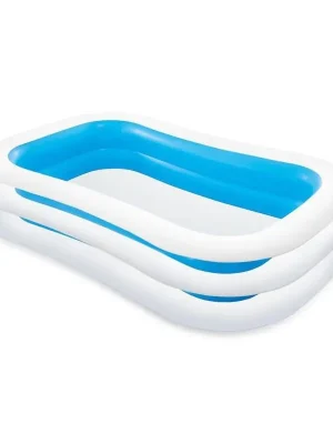 Super Cena Bazén INTEX 56483 nafukovací FAMILY obdélník 262x175x56