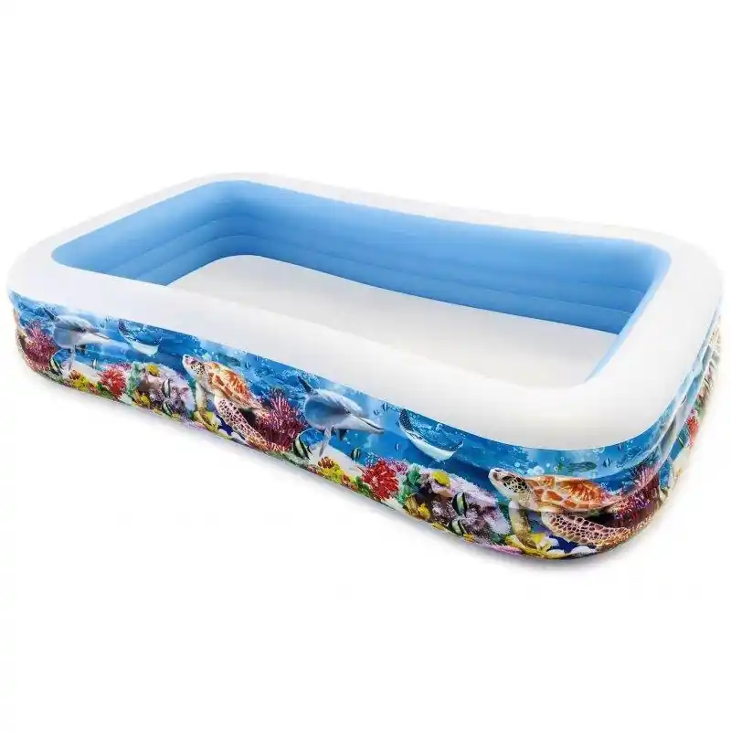 Oblíbený Bazén INTEX FAMILY nafukovací OBDELNÍK POTISK 305X183X56