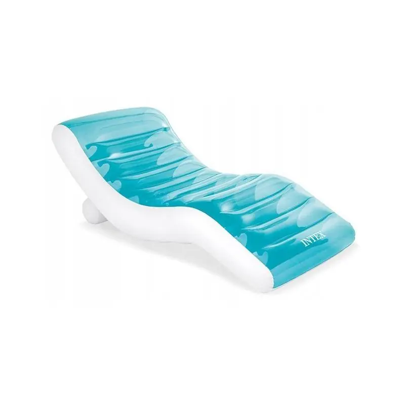 Nafukovací lehátko Intex 56874 SPLASH LOUNGE 191x99 cm, bílá/modrá Doprava Zdarma