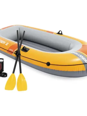 Nafukovací člun INTEX 66312 Challenger 2 Set, žlutá Odeslání Ihned