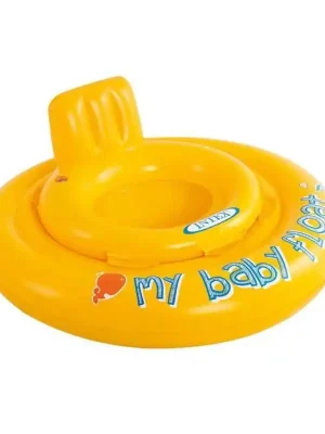Nová Kolekce Kruh dětský dvojitý MY BABY FLOAT INTEX 56585, žlutá