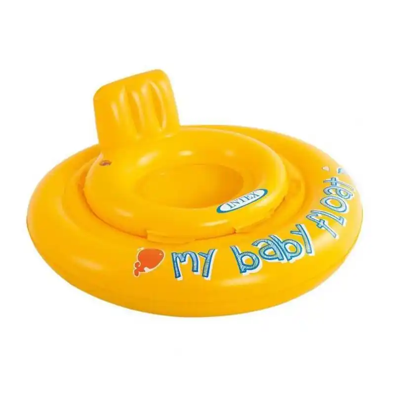 Nová Kolekce Kruh dětský dvojitý MY BABY FLOAT INTEX 56585, žlutá