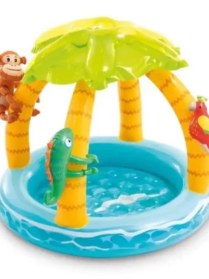 Značkový Dětský bazének Intex 58417 TROPICAL ISLAND 102x86 cm