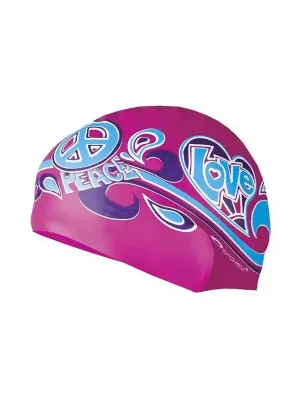 Plavecká čepice SPOKEY Stylo Pink Autentický