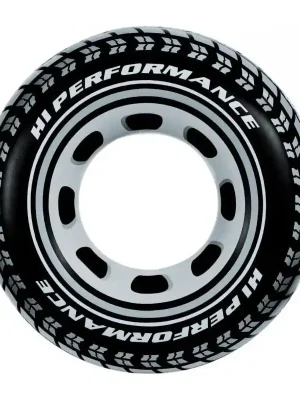 Hit Sezóny Nafukovací kruh pneumatika Intex 56268 114 cm, černá