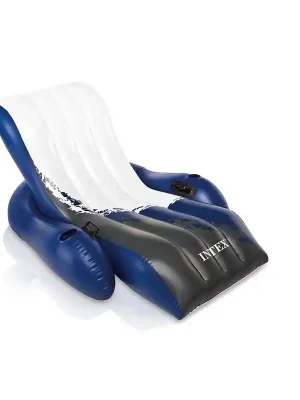 Sezónní Sleva Lehátko nafukovací Intex 58868 RECLINER LOUNGE 180 x 135 cm, modrá