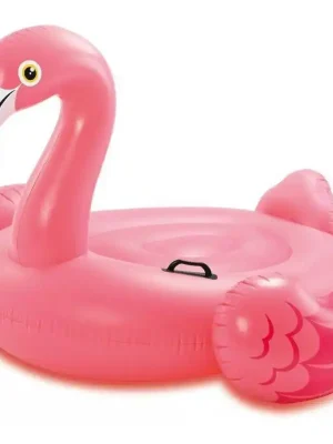Vysoce Kvalitní Nafukovací zvířátko INTEX 57558 Plameňák RIDE ON, růžová