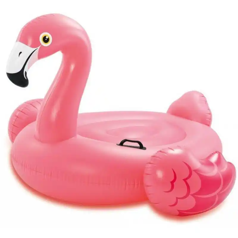 Vysoce Kvalitní Nafukovací zvířátko INTEX 57558 Plameňák RIDE ON, růžová