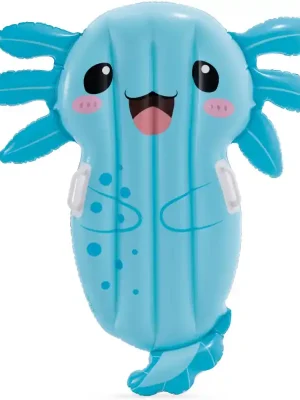 Nafukovací lehátko INTEX 58159 Axolotl 109x94 cm, modrá Tovární Cena