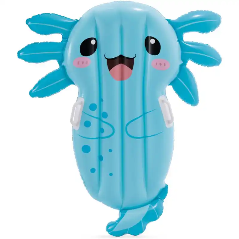 Nafukovací lehátko INTEX 58159 Axolotl 109x94 cm, modrá Tovární Cena