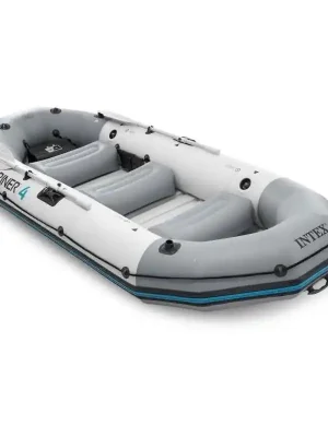 Ověřený Člun INTEX 68376 MARINER 4 Set, šedá