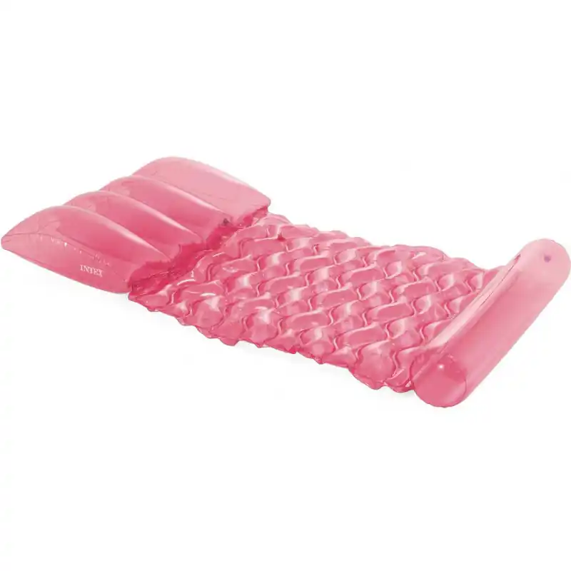 Nafukovací lehátko INTEX 58725 WATER HAMMOCK 173x89 cm, růžová Originální