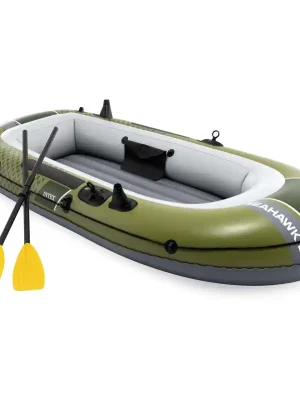 Hit Sezóny Nafukovací člun INTEX 66332 Sport Series SEAHAWK 2 Set, zelená