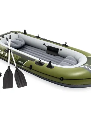 Nafukovací člun INTEX 66333 Sport Series SEAHAWK 3 Set, zelená Časově Omezené