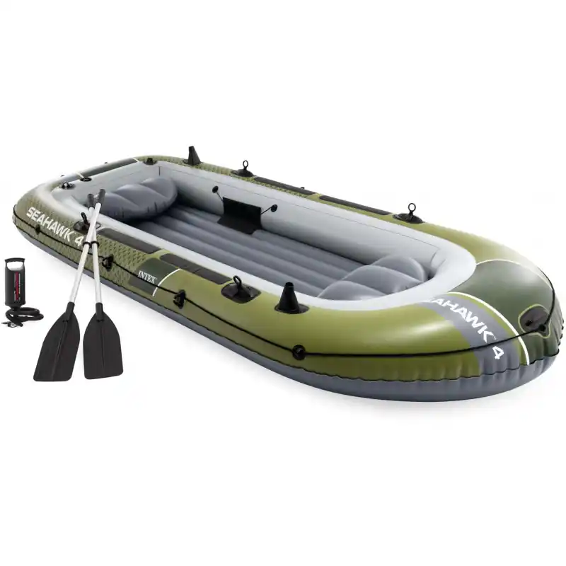 Nafukovací člun INTEX 66334 Sport Series SEAHAWK 4 Set, zelená Akční Cena