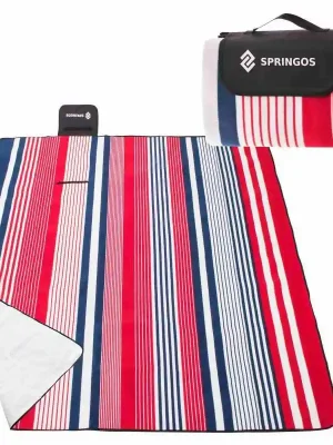 Velká pikniková deka SPRINGOS L Prime 200 x 160 cm Akční Nabídka