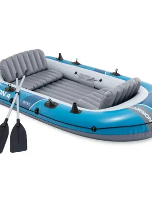 66324 Nafukovací člun Excursion 4 Set - 315 x 165 x 43 cm Cenová Bomba