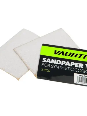 Akce Vauhti Sandpaper pro systetický korek 120 (3 ks)