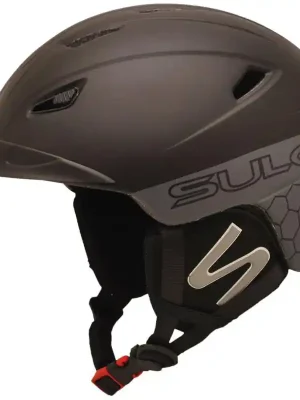 Lyžařská přilba SULOV® DIAVOL In-mold, černo-šedá mat Horká Nabídka