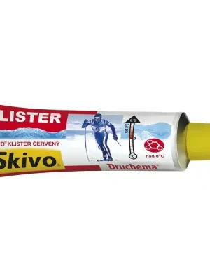 Levný Běžecký vosk klistr SKIVO červený