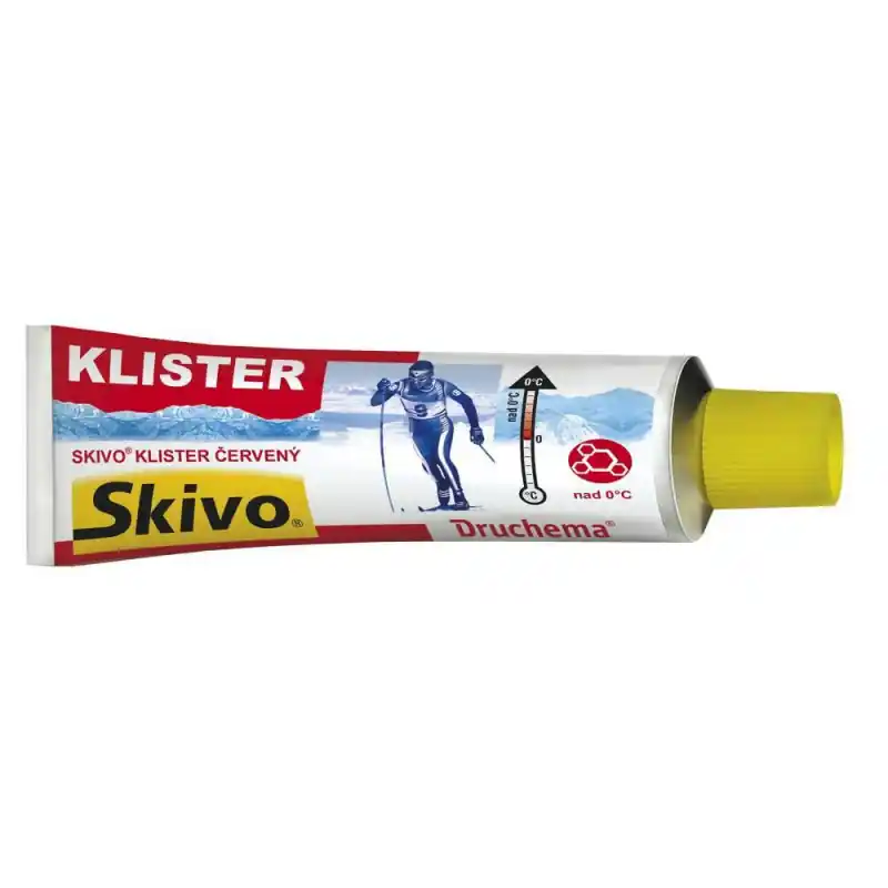 Levný Běžecký vosk klistr SKIVO červený
