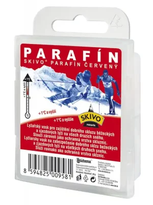 vosk Skivo parafín červený 40g Ihned K Objednání
