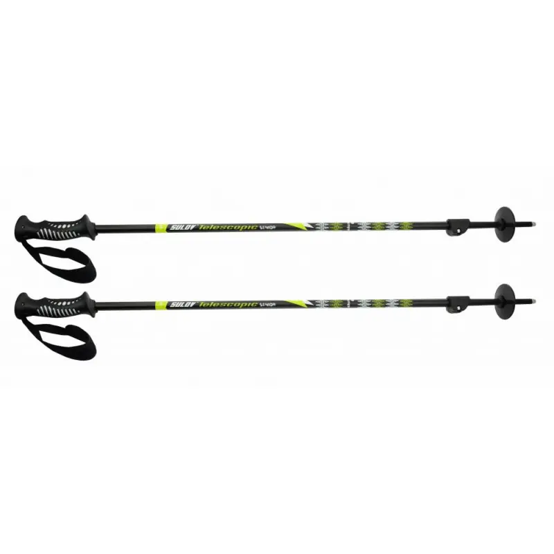 Sjezdové skládací hole SULOV® TELESCOPIC SENIOR, vel. 90-145cm, zelené Objednat Nyní