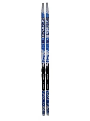Běžecké lyže Brados XT Tour s vázáním SNS modré 195 cm Nejlepší Volba