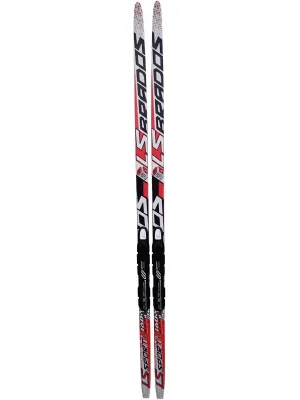 Běžecké lyže šupinaté Brados LS Sport s vázáním NNN červené 150 cm Cenová Bomba