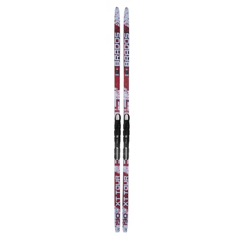 Běžecké lyže šupinaté Brados XT Tour s vázáním NNN červené 195 cm Horká Nabídka
