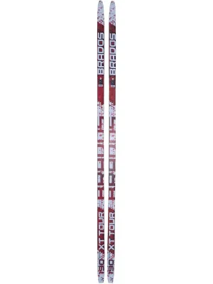 Běžecké lyže se šupinami Brados XT Tour univerzální červené 205 cm Akční Nabídka
