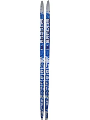 Časově Omezené Běžecké lyže se šupinami Brados XT Tour univerzální modré 185 cm