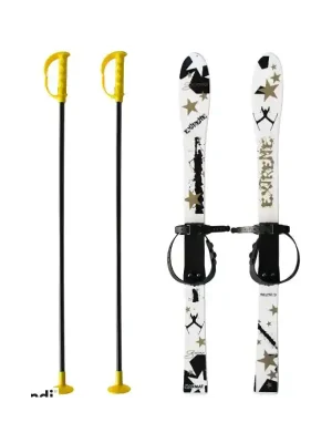 Kup Teď Baby Ski 90 cm - dětské plastové lyže - bílé