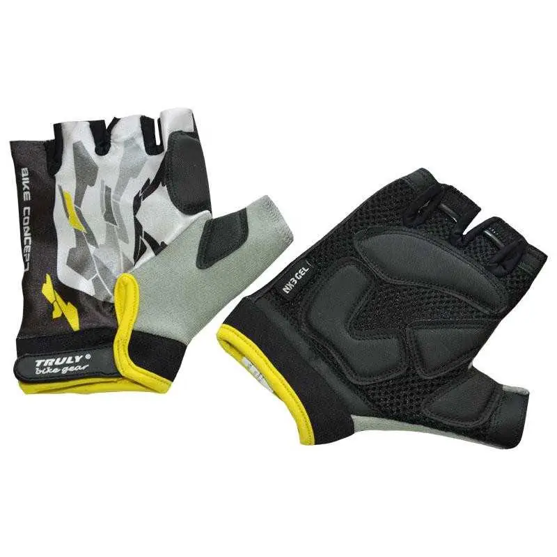 Poslední Šance Cyklorukavice TRULY TOP NX3GEL, žlutá