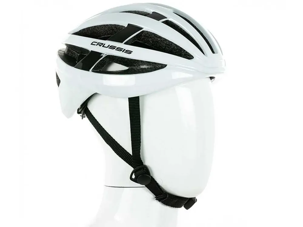 Cyklistická helma CRUSSIS 03011 - bílá Omezená Nabídka