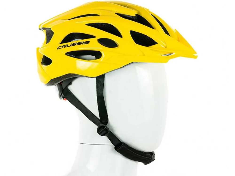Ověřený Cyklistická helma CRUSSIS 03013 - žlutá